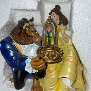 Beauty and the Beast Musical Snow Globe Disney Parks New